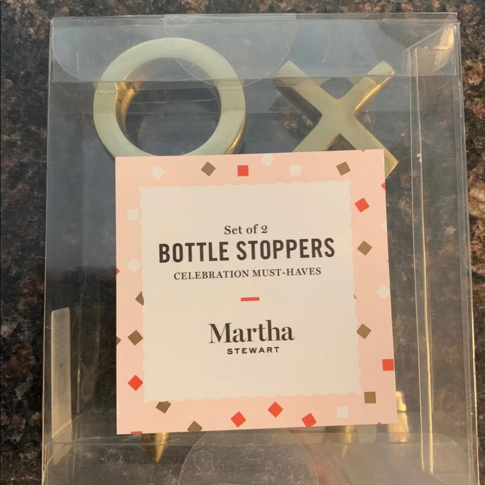 Limited edition Martha Stewart bottle stoppers